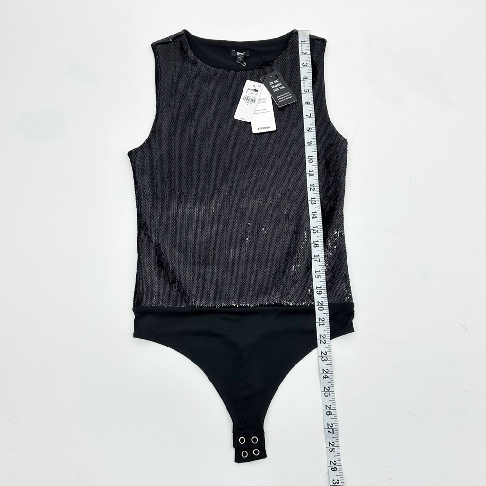 Express Body Contour Sequin Bodysuit – Size Small – NWT - Picture 7 of 10